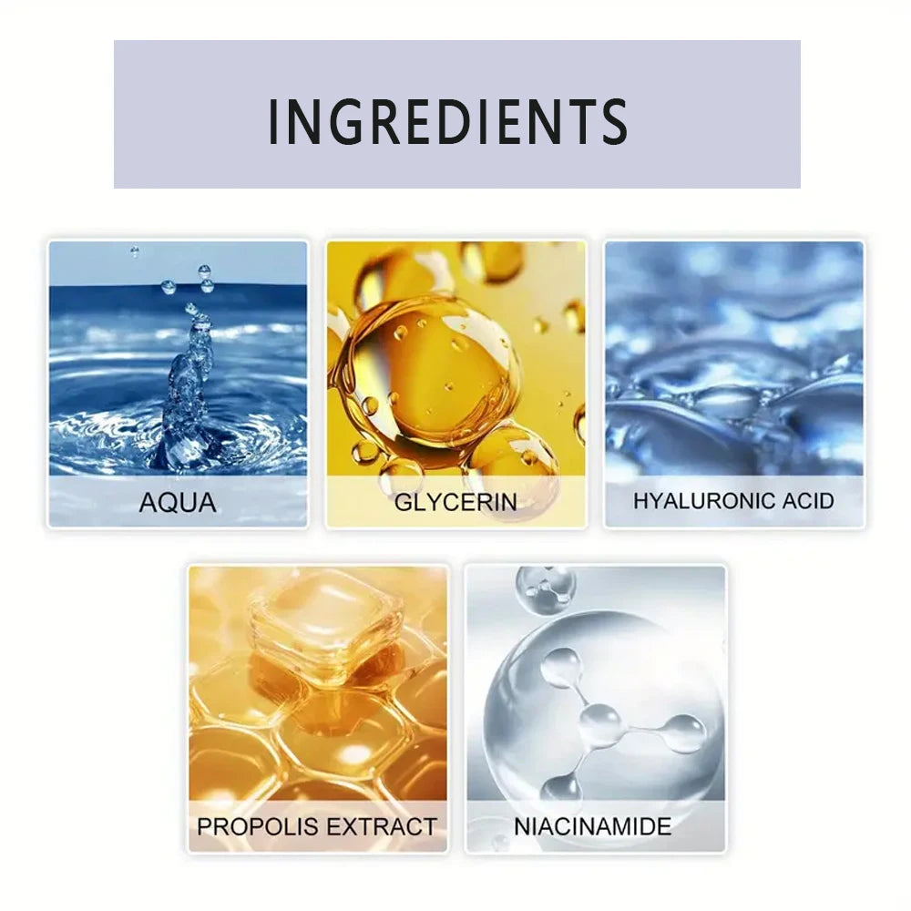 "30ML /50ML Hyaluronic Acid & Niacinamide Serum - 2X Intense Hydration + Brightening | Peaceful Pleasures Health and Wellness