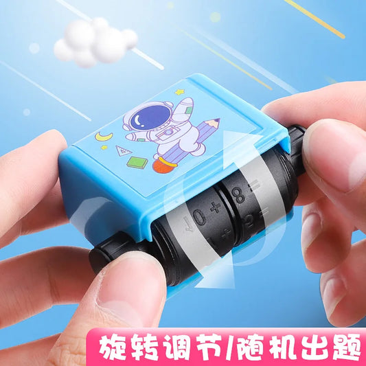 Addition Subtraction Roller Stamps Multiplication Division Exercise Peaceful Pleasures Health and Wellness