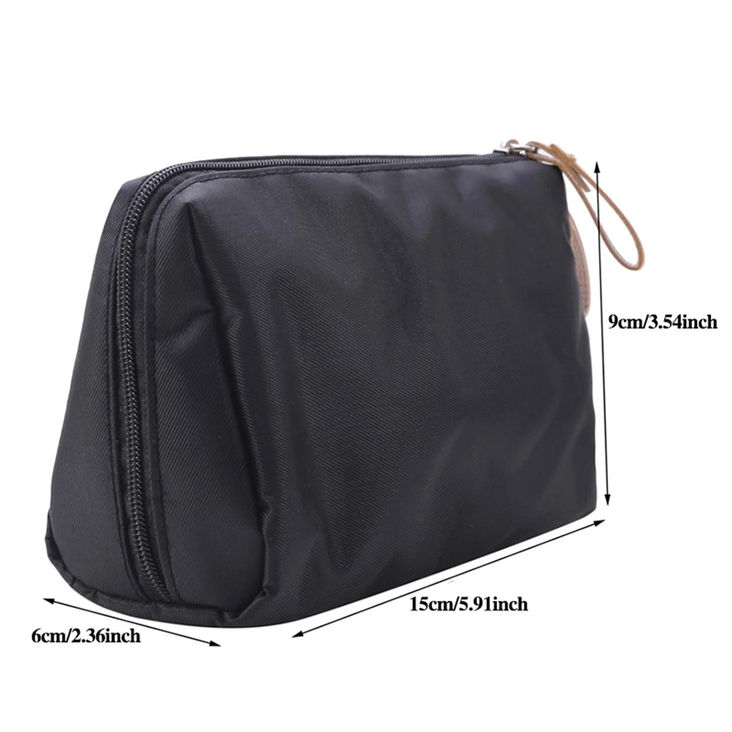 Folding Travel Cosmetic Bag for Women Multifunctional Toiletry Wash Pouch Simple Makeup Storage Organizer Beautician Kit Peaceful Pleasures Health and Wellness