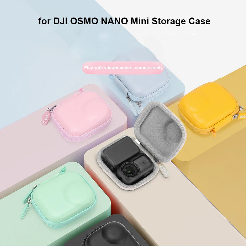 DJI Osmo Nano Storage Bag – PU Velvet Protective Case