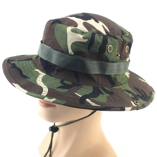 Camouflage Boonie Hat | Outdoor Fishing & Camping Sun Hat Outdoor Boonie Hat Oasis Select A