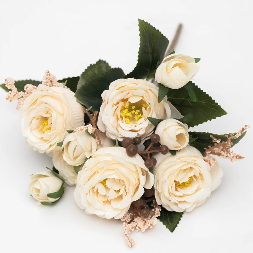 Silk Peony Artificial Flowers – Wedding & Home Décor