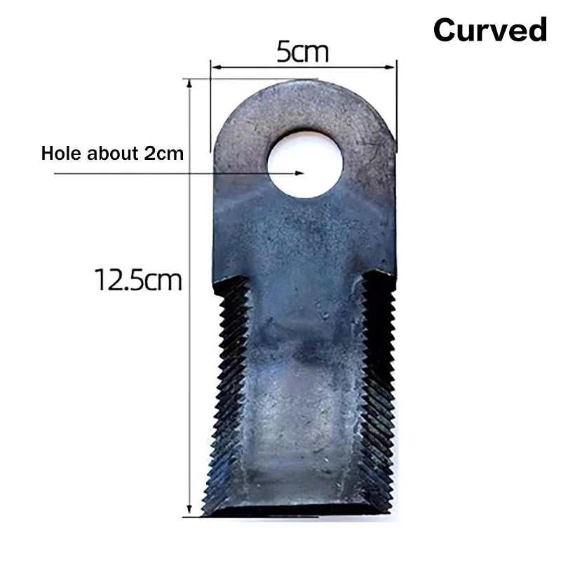Serrated Knife Hammer | Lawn Mower Grass Shredder Replacement