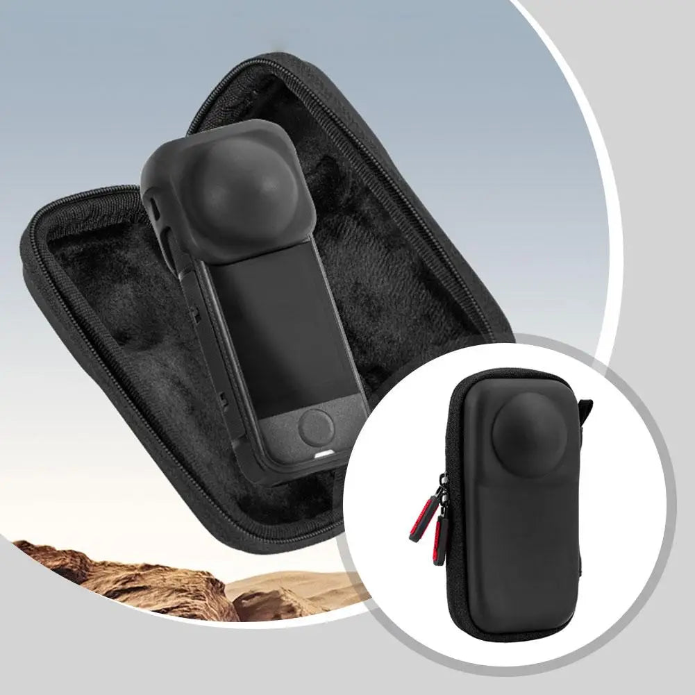 For Insta360 X4 AIR Storage Bag Portable Box Anti-drop Panoramic Action Camera Full Coverage Protection Single Bag Accessories Peaceful Pleasures Health and Wellness