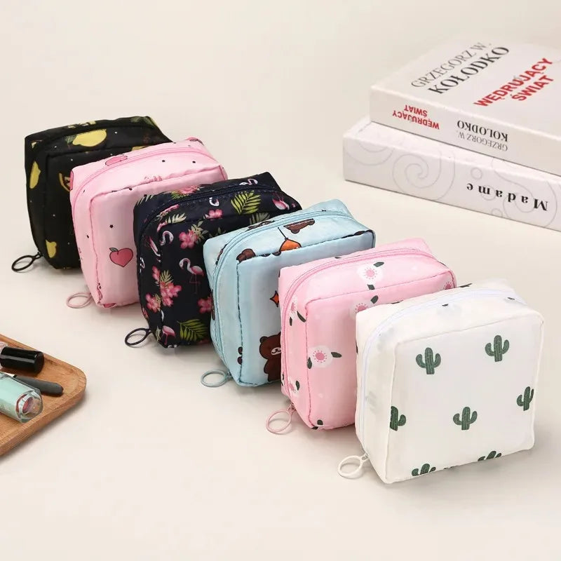 Cute Cartoon Makeup Bag Travel Organizer Pouch for Women