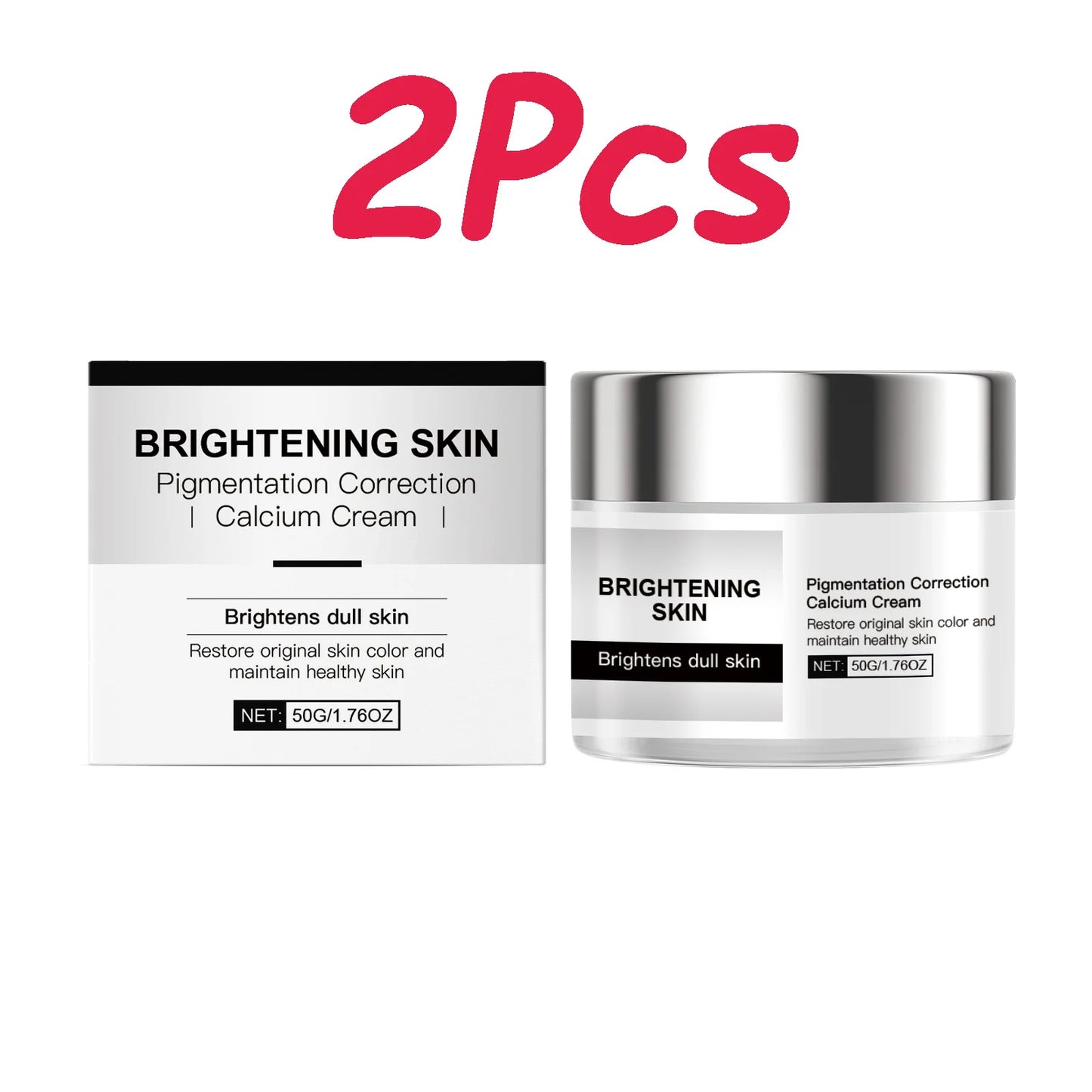 Calcium Brightening Cream – Fade Spots & Even Skin Tone | Hoygi