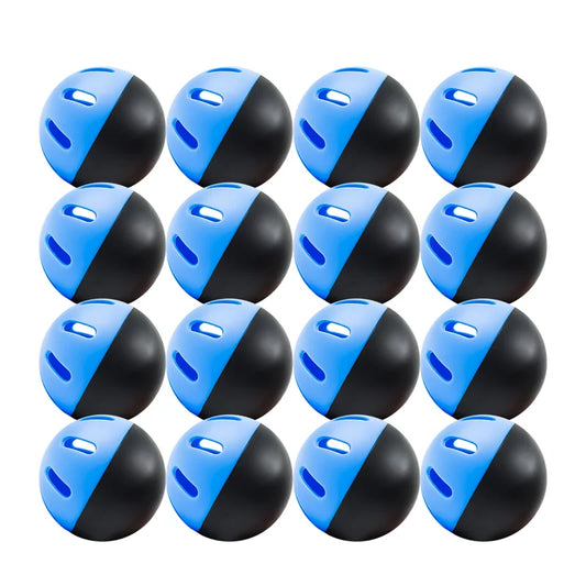 12 Pcs Baseball Soft Practice Balls Perforated Training Balls 2.91 Inches (74mm) For Outdoor Training Eva Hollow Ball Hole Ball Peaceful Pleasures Health and Wellness