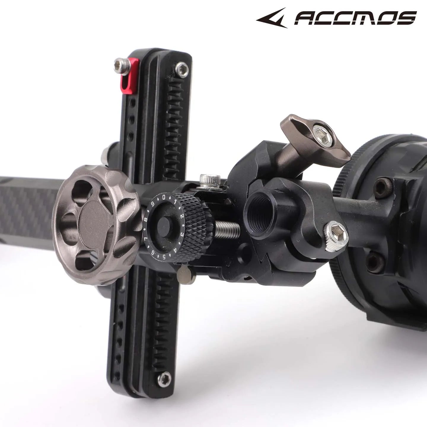 Compound Bow Sight Single Pin Aiming Carbon Fibre Extension Rod
