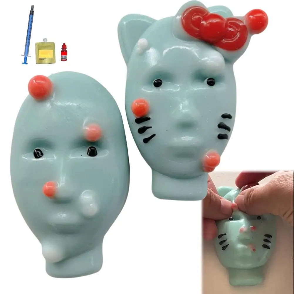 Pimple Popping Toy Reusable Stress Relief With Filler Tools Fun Sensory Fidget For ADHD & Anxiety Relief Games Toys Peaceful Pleasures Health and Wellness