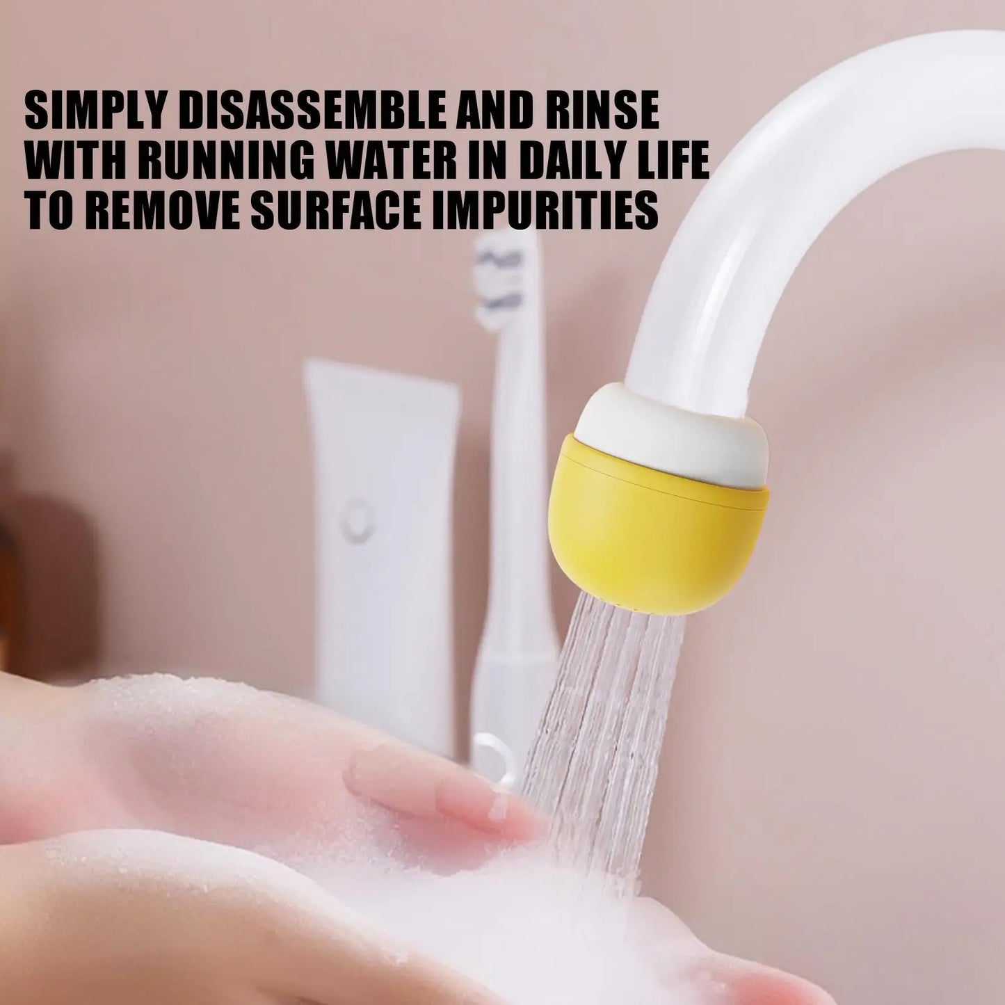 Faucet Water Filter with Activated Carbon Tap Mounted Purifier for Reducing Chlorine Heavy Metals Odors & Impurities Peaceful Pleasures Health and Wellness
