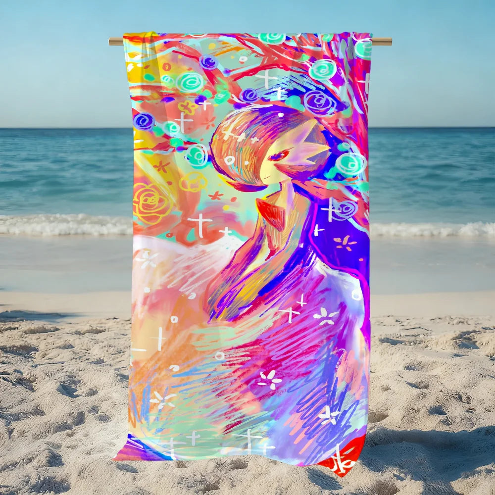 Quick-Dry Beach Towel | Soft & Absorbent – Travel, Gym, Camping Quick-Dry Beach Towel Peaceful Pleasures Health and Wellness