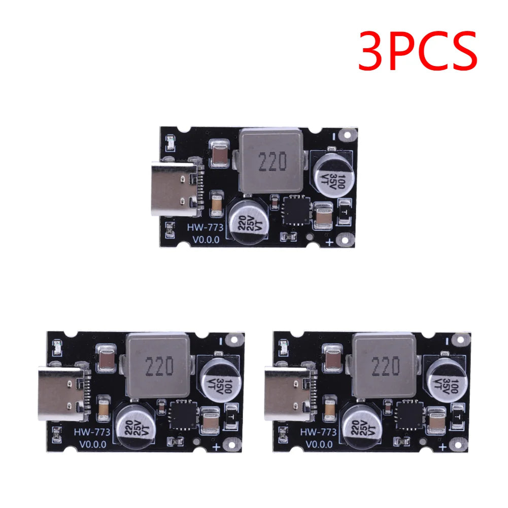 PD65W Fast Charger Supports PD3.1 QC3.0 SCP PPS Charging Circuit Board 5V 9V 12V 20V Fast Charging Board for Phone Fast Charging Peaceful Pleasures Health and Wellness 3PCS
