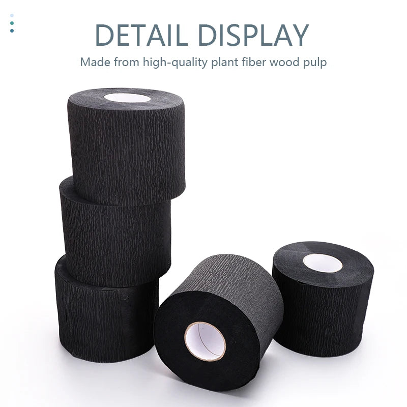 1/5volume Professional Barber Neck Paper Disposable Salon Barber Hair Muffler Paper Hair Collar Covering Hairdressing Accessory Peaceful Pleasures Health and Wellness