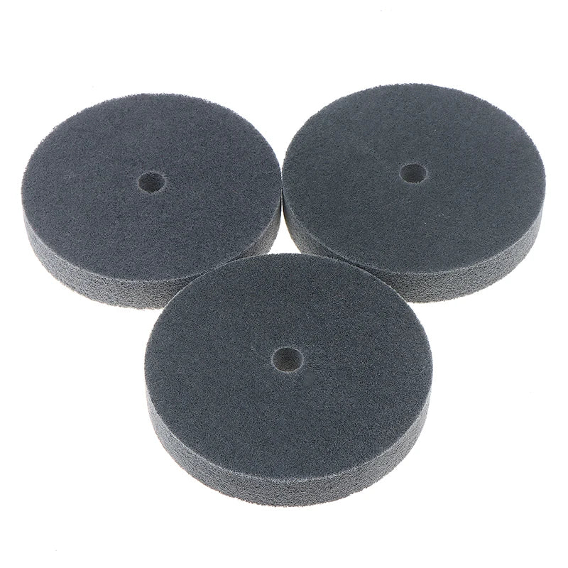 Metal Polishing Wheel 150*25mm Non-Woven Abrasive Disc Nylon Fiber 5P/7P/9P Options 180# For Polishing Peaceful Pleasures Health and Wellness