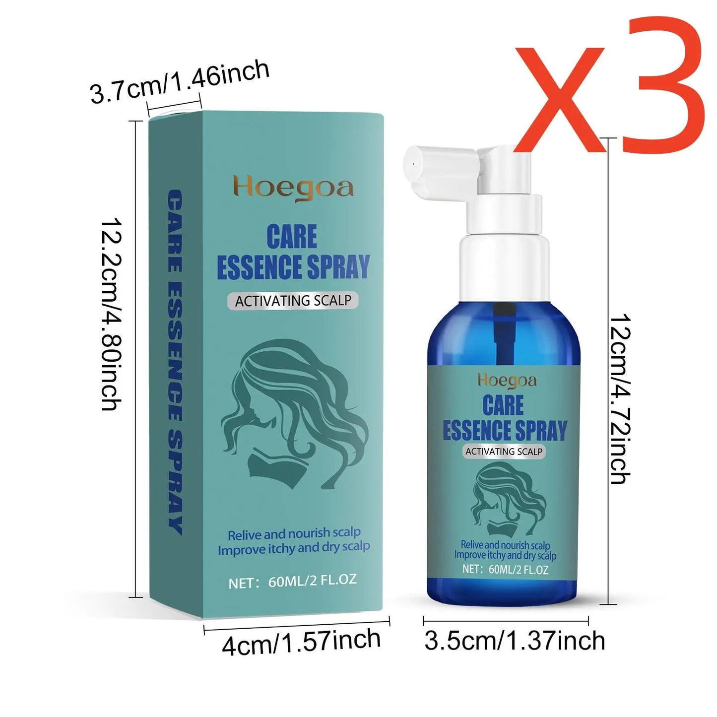 HOEGOA Scalp Care Essence Spray | Hair Growth & Anti-Thinning