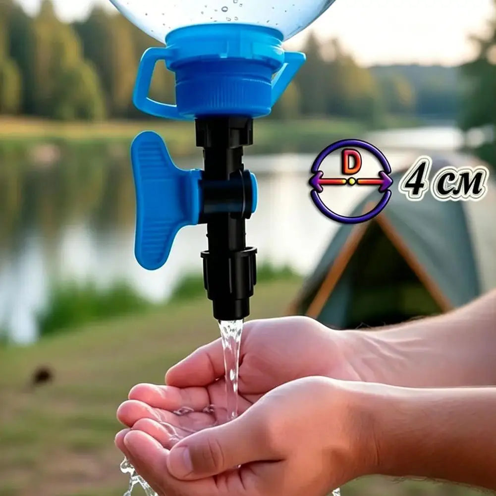 PE Pipe Bypass Valve Plastic Switch Valve for Micro Spray Drip Irrigation System Water Pipe Connector Drip Irrigation System Peaceful Pleasures Health and Wellness