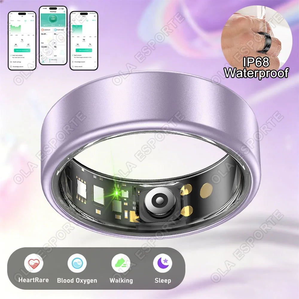 Smart Ring – Heart Rate, SpO₂ & Sleep Tracker | 5ATM