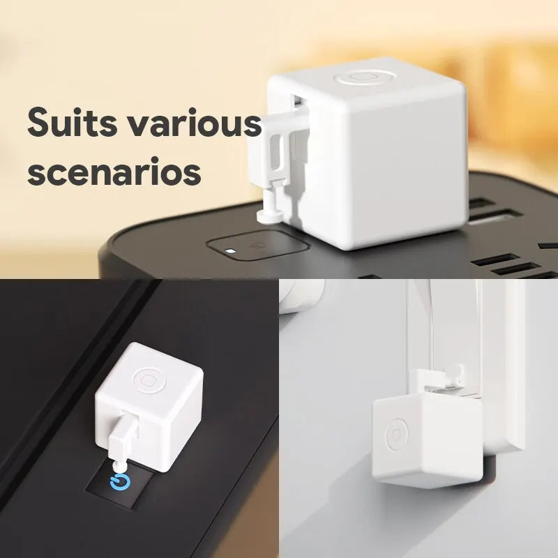 Tuya Finger Robot Zigbee/Bluetooth Fingerbot Plus CR2 battery version Robot Button Pusher Switch Bot Work With Smart Life App Peaceful Pleasures Health and Wellness