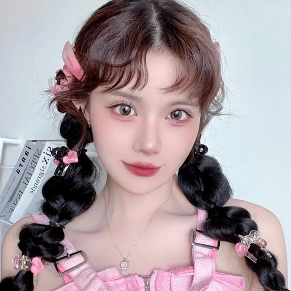 Synthetic Bubble Braid Ponytail Extension | Heat-Resistant Wig