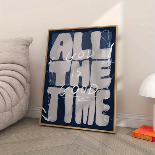 "God Is Always Good" Christian Canvas Wall Art Print Canvas Wall Art Peaceful Pleasures Health and Wellness