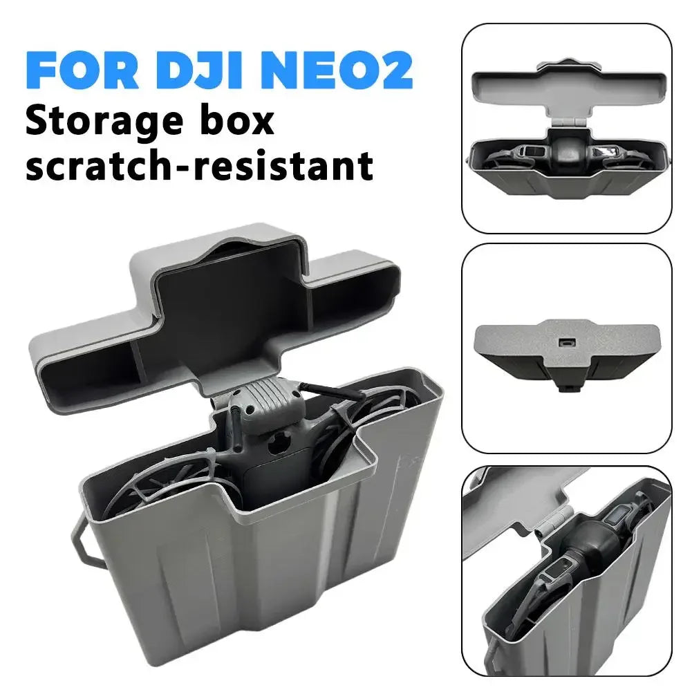 Fits FPV Module Shockproof Hard Case for DJI Neo 2 Drone 3D Printed Custom Storage Box Compact Protective Case For DJI Neo 2 Peaceful Pleasures Health and Wellness