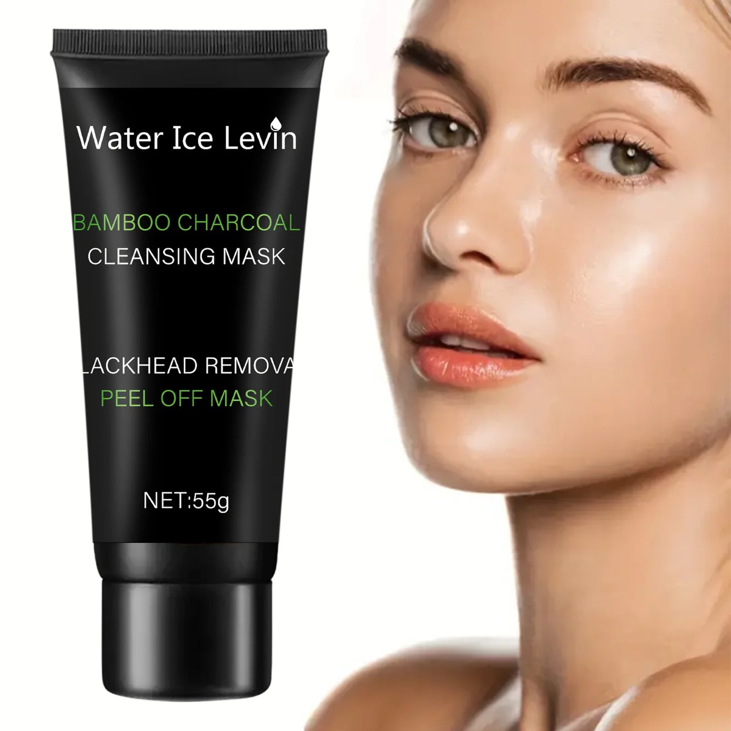 Bamboo Charcoal Peel-Off Mask – Deep Cleansing & Exfoliating