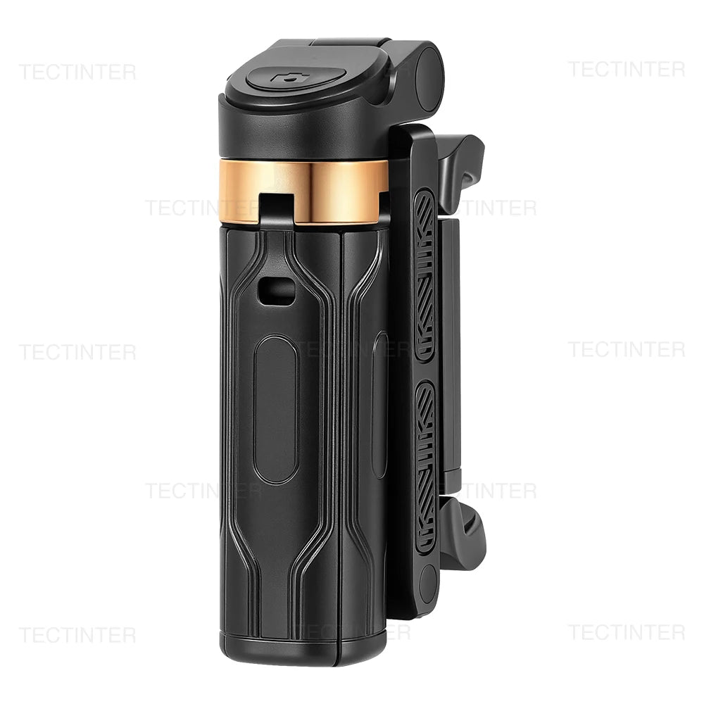 Foldable Selfie Stick Tripod for Phone Portable Extendable Stand with Wireless Remote Mini Multi-Function Tripod For IOS/Android Peaceful Pleasures Health and Wellness Black