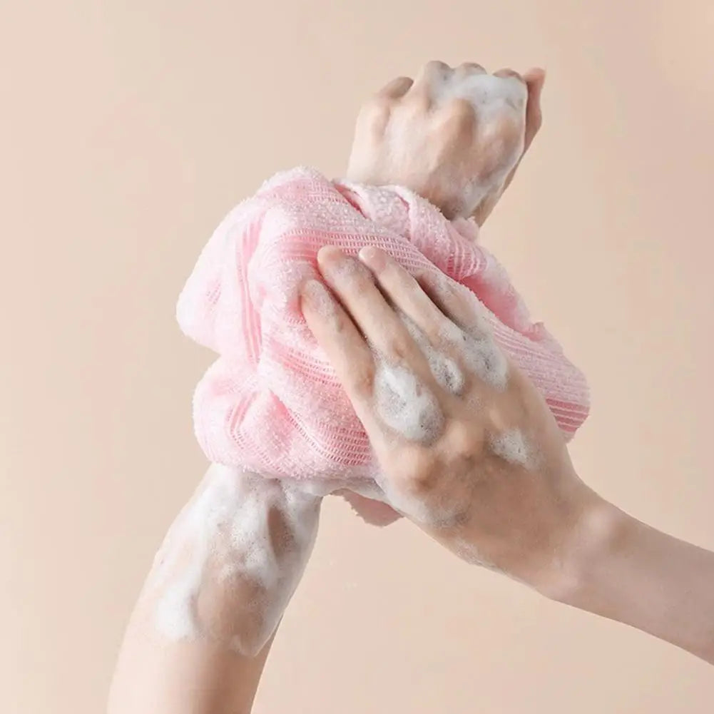 Double-Sided Exfoliating Bath Scrubber Strip | Back Scrubber Exfoliating Bath Scrubber Peaceful Pleasures Health and Wellness