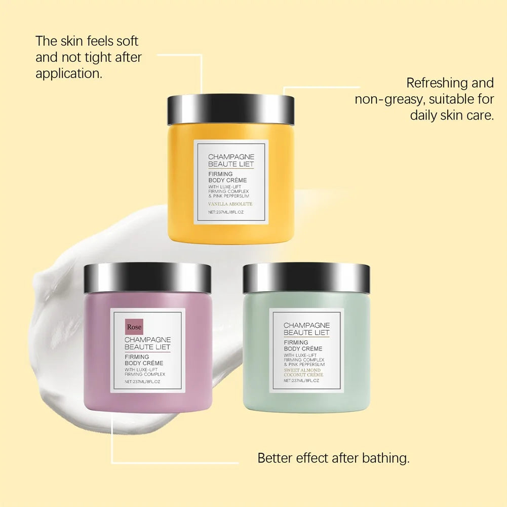 Champagne Firming Body Cream with Pepperslim | 237ml