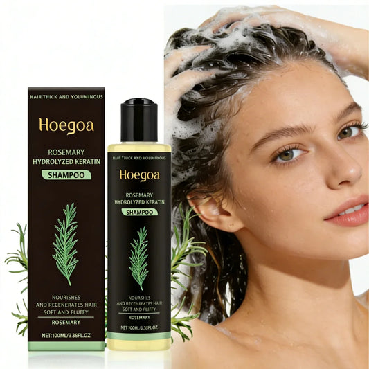 Natural Rosemary Hair Shampoo Reduce Hair Loss Clean Dandruff Nourish Moisturize Scalp Improve Hair Quality Hair Care Product Peaceful Pleasures Health and Wellness