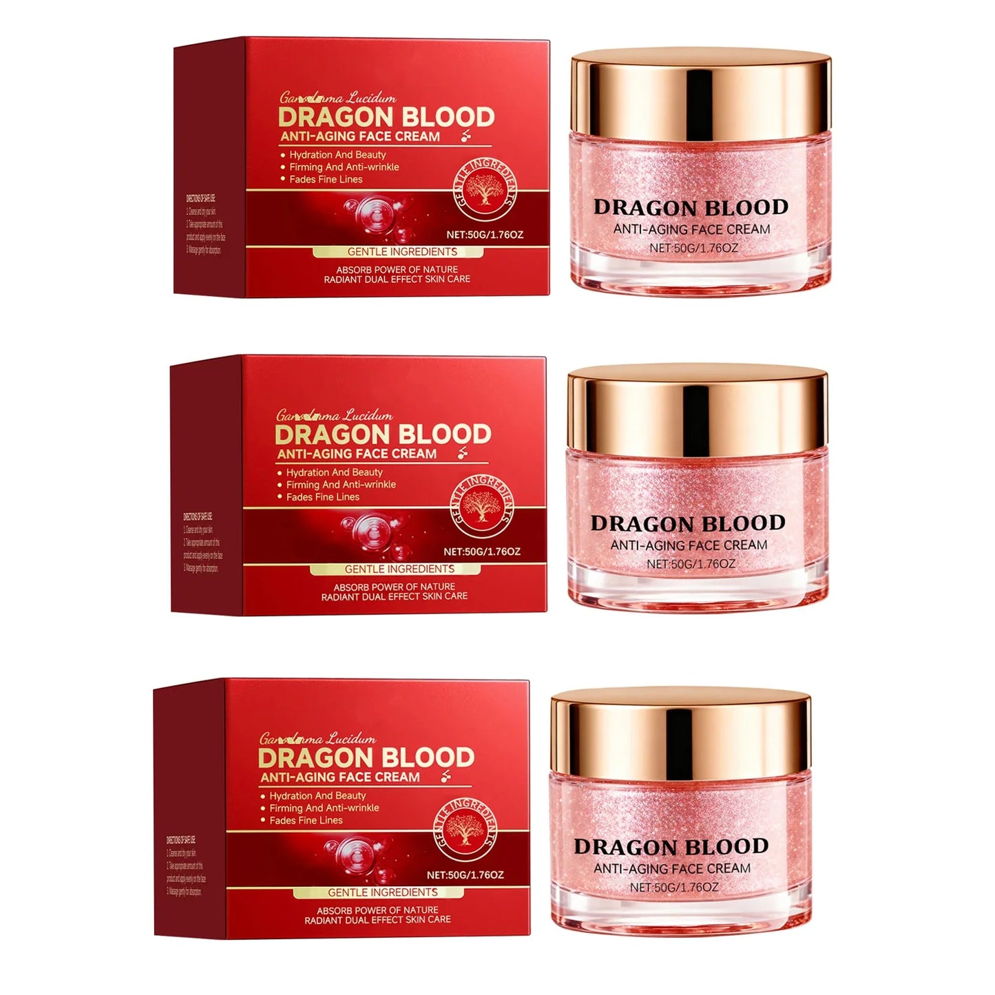 Dragon Blood Retinol Face Cream – Anti-Aging Moisturizer 50g