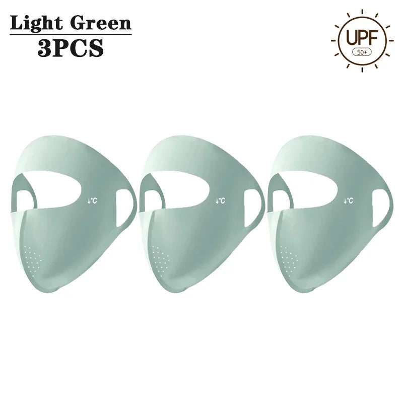 UV Full Face Mask – Breathable Sun Protection for Cycling & Travel