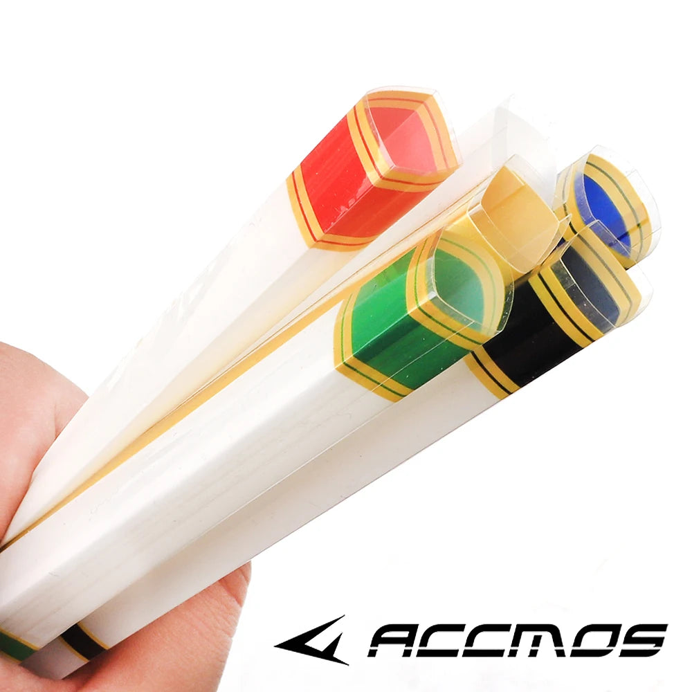 ACCMOS 2 Packs Archery Arrow Sticker Heat Shrinkable Paster Outdoor