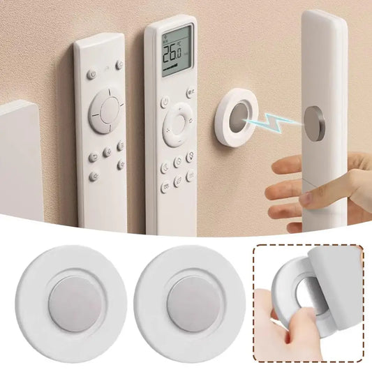 Magnetic Remote Control Wall Mount Holder – No-Drill 3/6 Pack Wall Mount Organizer Oasis Select