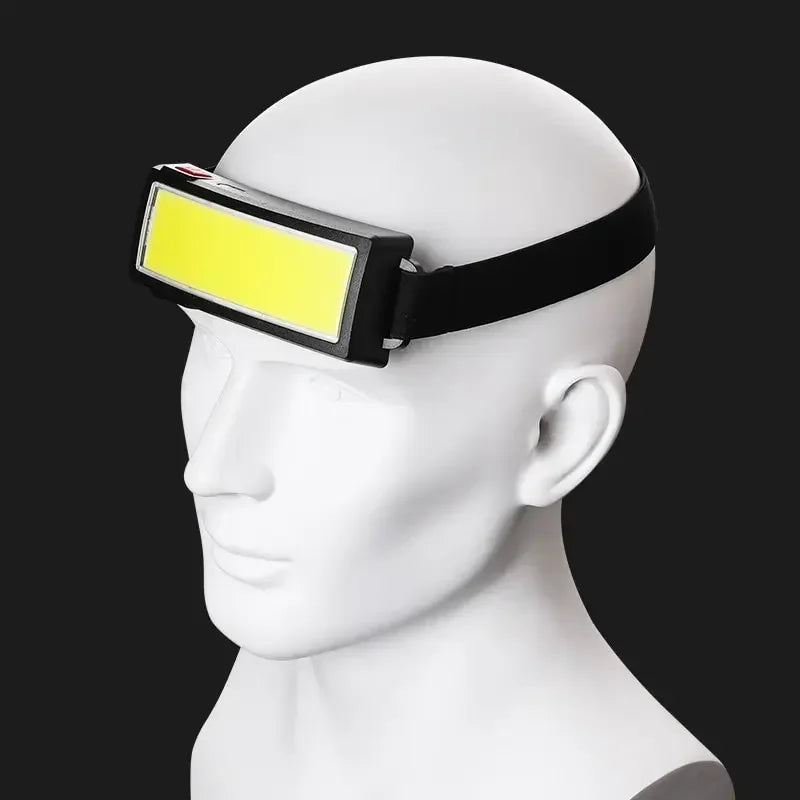 ESMARTER COB LED Rechargeable Headlamp – Camping & Outdoor
