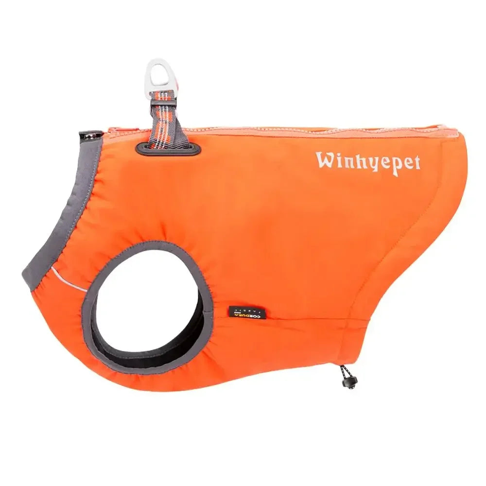 Truelove Waterproof Dog Harness Jacket Vest YG1871 Peaceful Pleasures Health and Wellness Orange XXS China Mainland