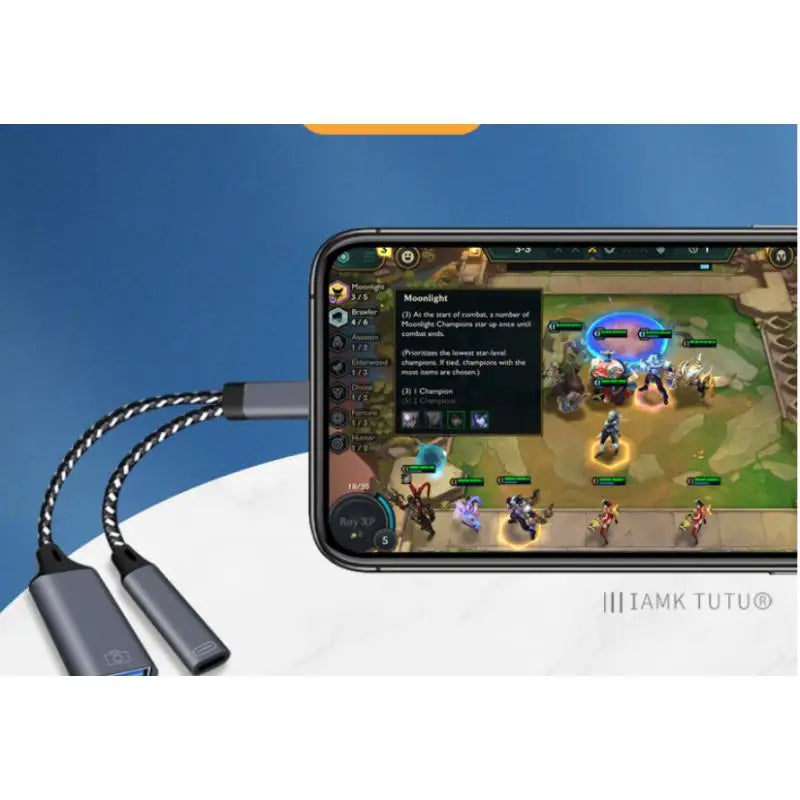 2 in 1 Type C to USB A Adapter With PD Charging Port USB C OTG Cable Phone Adapter for Samsung Huawei Xiaomi Phone Laptop Tablet Peaceful Pleasures Health and Wellness