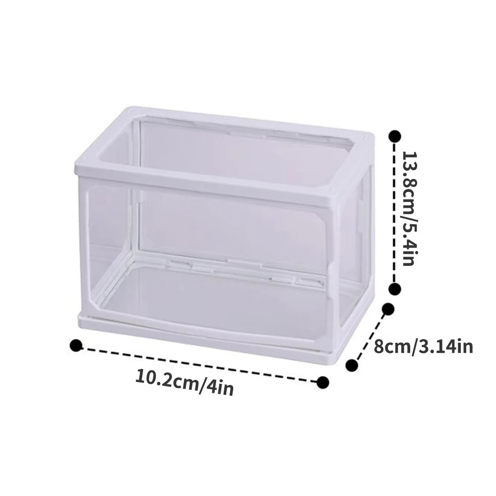 6pcs Display Box Glass Doll Storage Box Cotton Doll Blind Box Handmade Transparent Baby Cabinet Peaceful Pleasures Health and Wellness