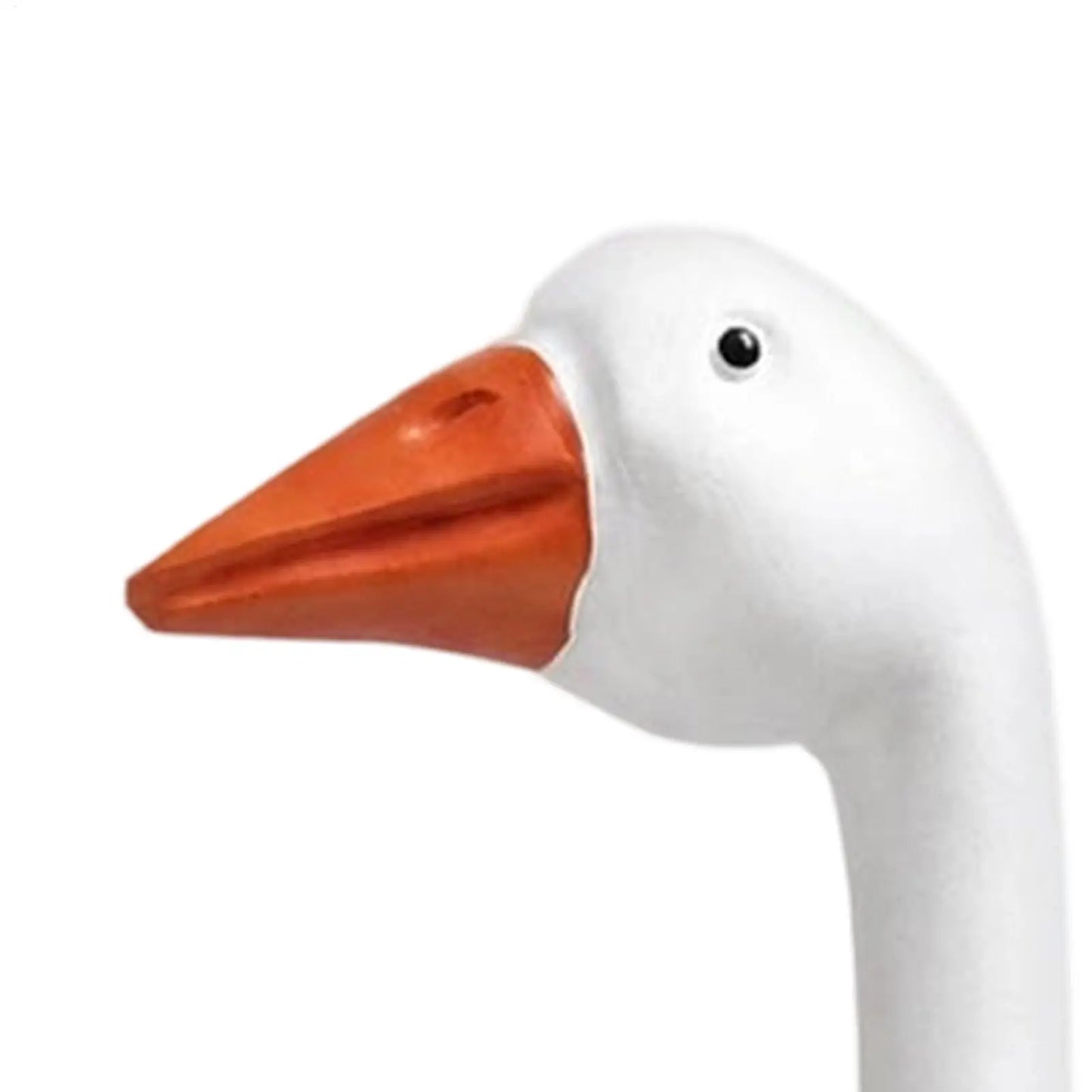 Resin Porch Goose Statue – Outdoor Garden & Yard Decor