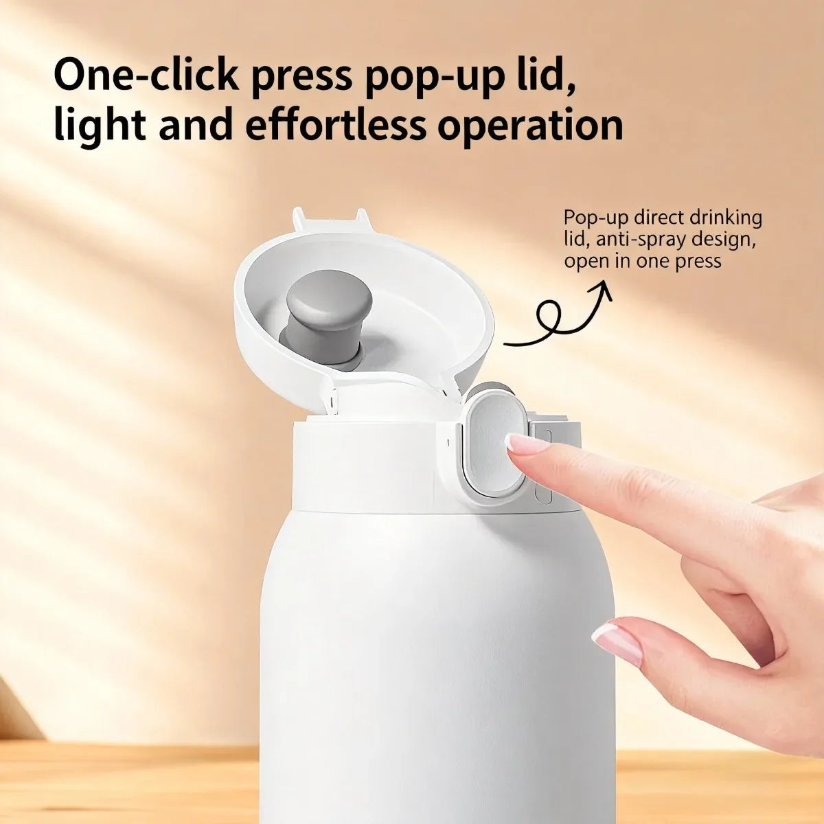 Wireless Baby Milk Warmer | Portable 500ml Constant Temp Cup