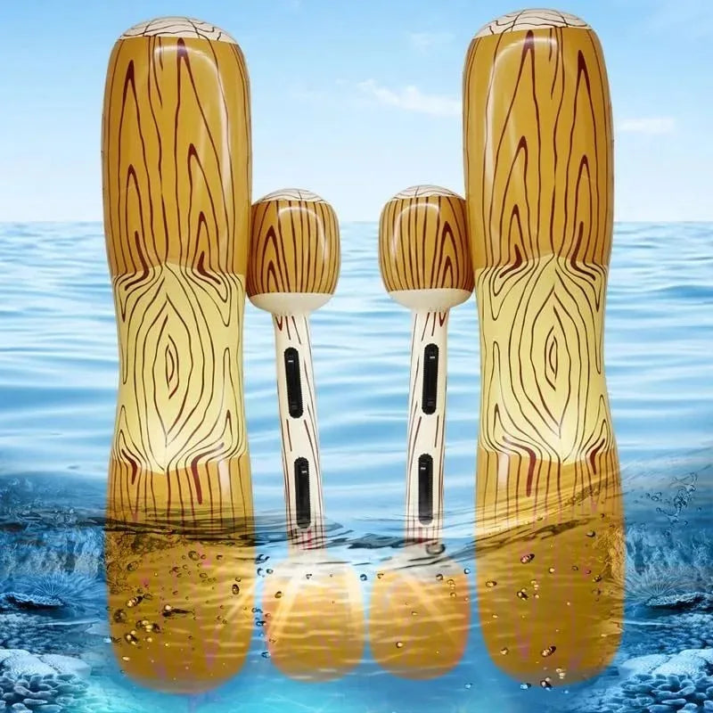 Inflatable Pool Float Gladiator Canoe Set with Paddle | Ages 14+