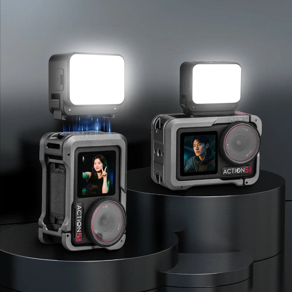 For ACTION 5 Magnetic Quick Release Fill Light For POCKET 3 Fill Light Peaceful Pleasures Health and Wellness