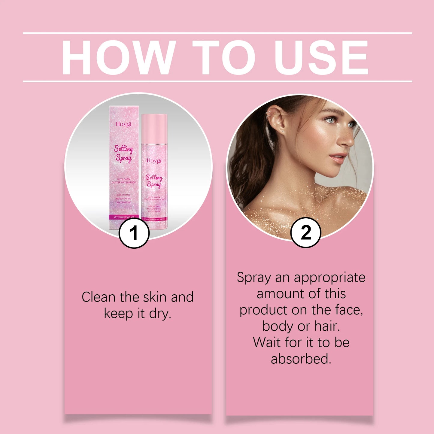 Hoygi Flash Setting Spray – Oil Control, Waterproof, Long-Lasting