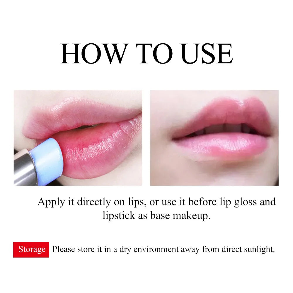 LANBENA Hyaluronic Acid Lip Balm Lip Plumper Moisturizing Reduce Fine Lines Long-lasting Hydration Protecting Dry Lip Peaceful Pleasures Health and Wellness