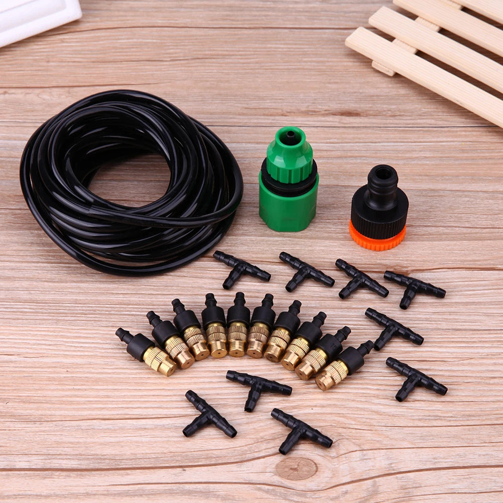 Adjustable Drip Irrigation Kit – Balcony & Flowerpot Watering Peaceful Pleasures Health and Wellness Australia