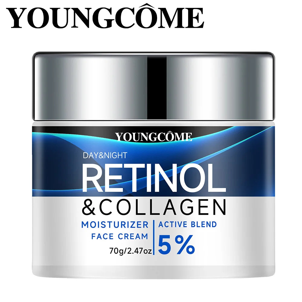 Retinol Face Cream Smooth Wrinkle Younger Firming Lifting Fade Fine Lines Whitening Moisturizing Brightening Skin Care Cosmetic Peaceful Pleasures Health and Wellness