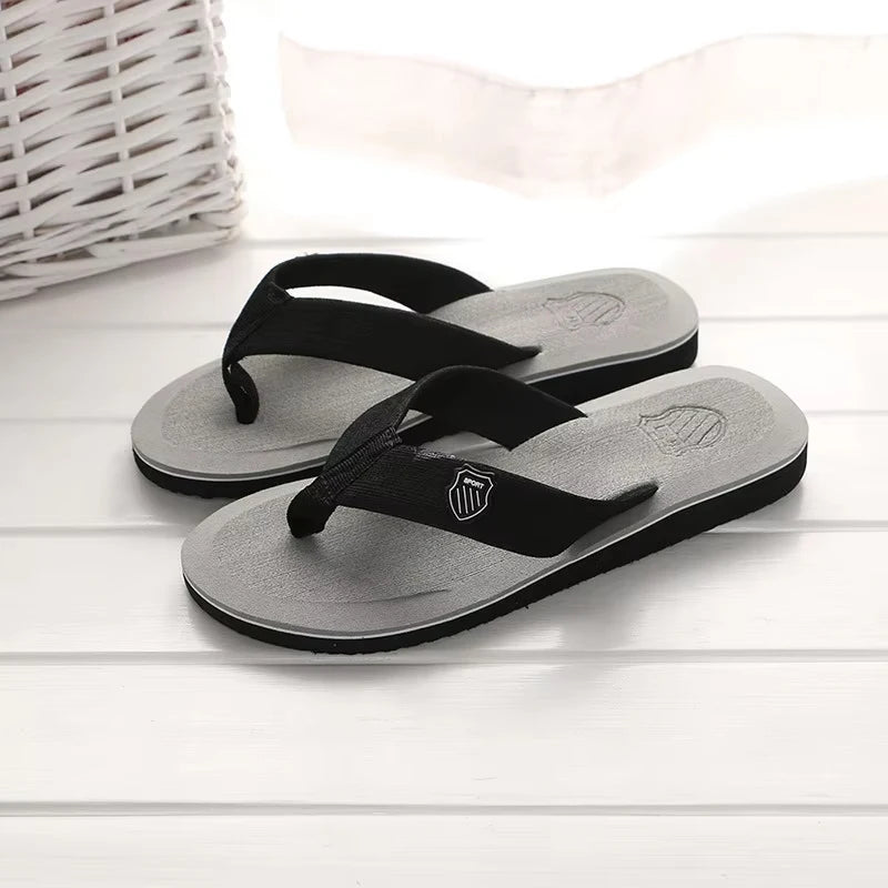 Men's Non-Slip EVA Flip Flops – Lightweight Beach Sandals