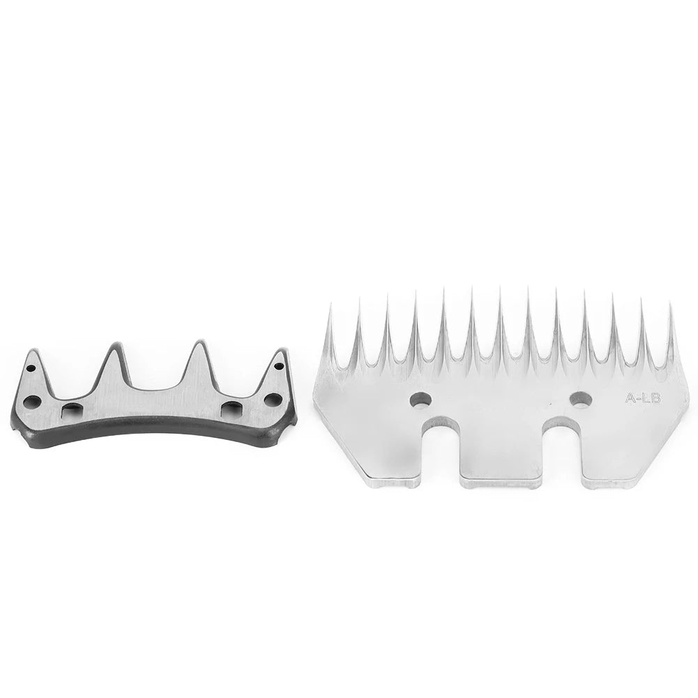 Goat Shear Blade Stainless Steel Sheep Clippers Blade High Hardness Cutting Shearing Cutter Replacement Shearing Cutting Blade Peaceful Pleasures Health and Wellness A