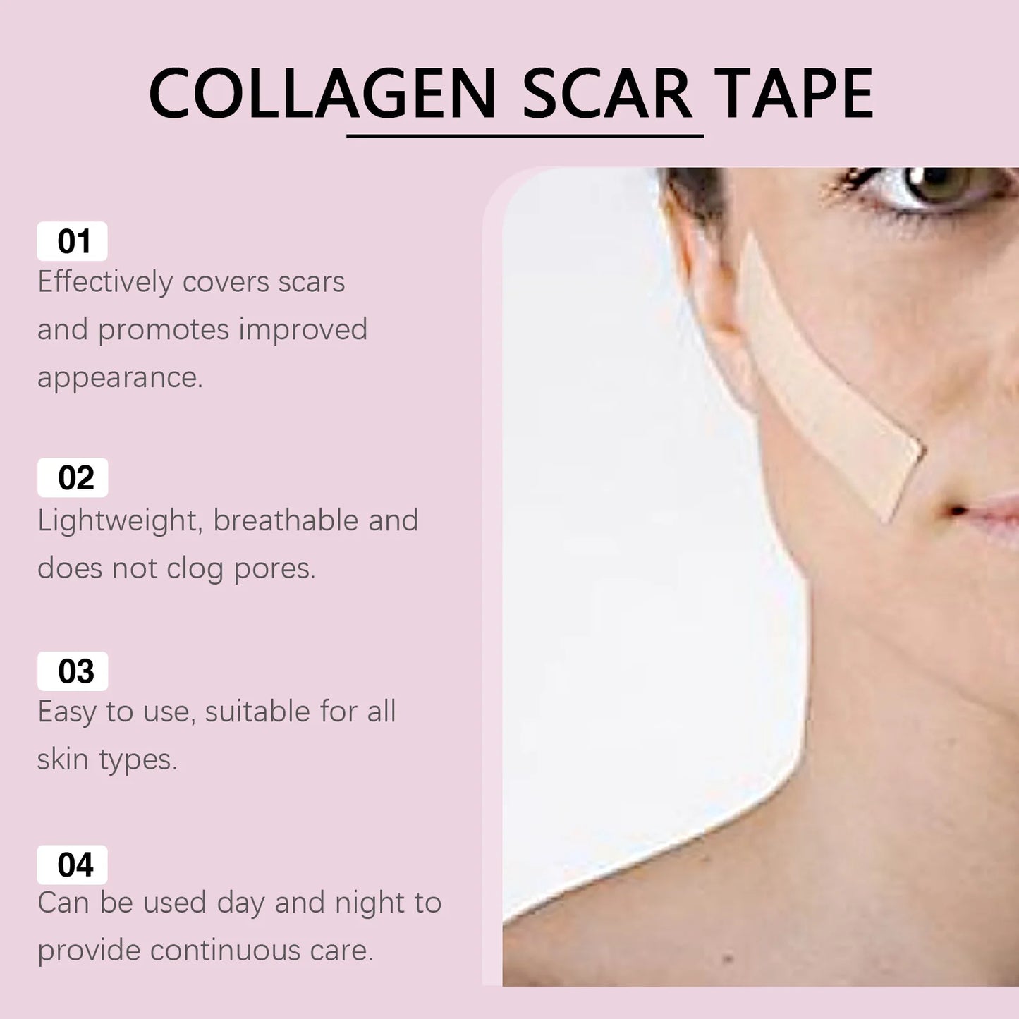 Invisible Clear Facial Gel Patches – Blemish Cover & Fine Lines