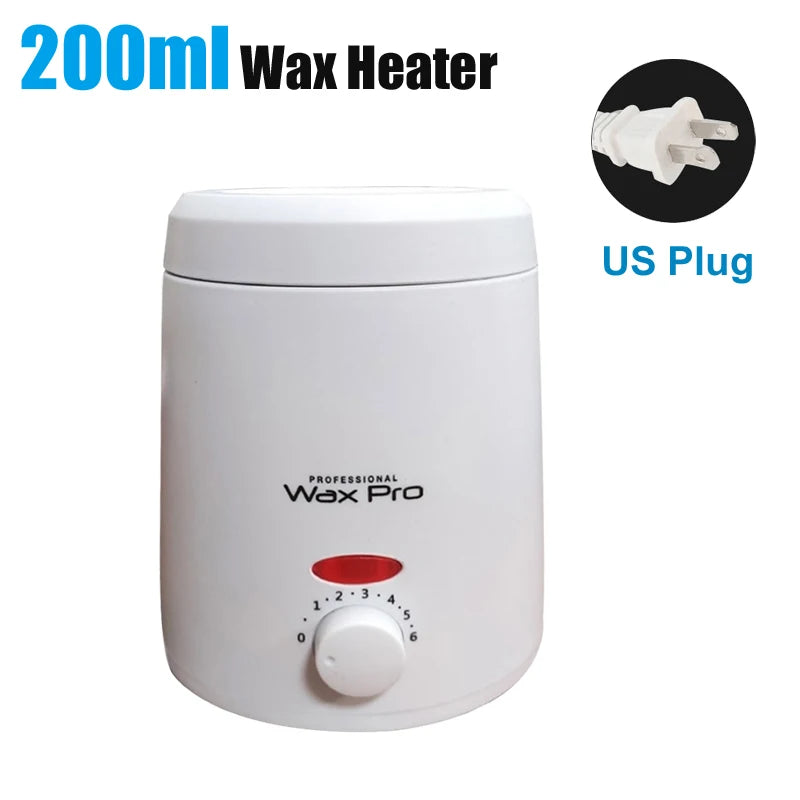 Wax Melting Pot Wax Heater for Hair Removal Waxing Warmer Dipping Pot Wax Melting Machine Depilation Paraffin Warmer Peaceful Pleasures Health and Wellness 044-W-US-200ML